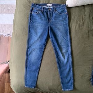 Madewell 9” high riser skinny skinny Jean - size 32